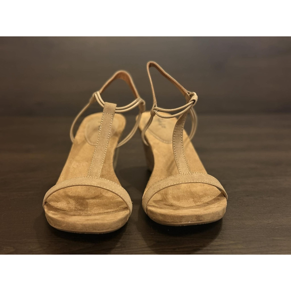 Style & Co. Women's Mulan Strappy Wedge Sandals Size 10.5 M Taupe - Picture 5 of 16